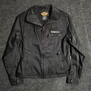 Black Harley Davidson Jacket. Womans Small